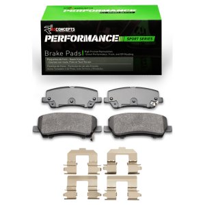 Ford Mustang Brake Pads - Rear - R1 Concepts - Performance Sport - `15-`21